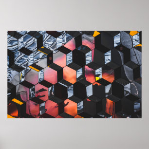 Multicolf gouden uur poster