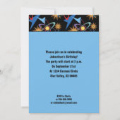 Multicololf patroonpartij voor ruimtevaarttijdperk kaart (Voorkant)