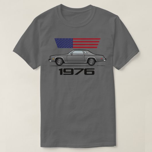 multicolor 1976 t-shirt (Design voorkant)