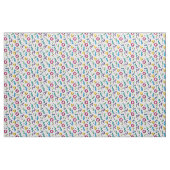 Multicolor 80s Memphis Pattern Stof (Fat Quarter)