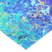 Multicolor Abstract Holi Splatter Painting Tafelkleed (Gekanteld)