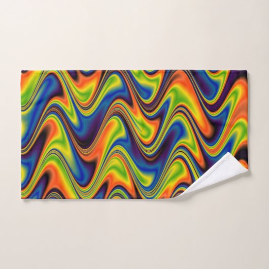 Multicolor Abstrait (Serviette à main)