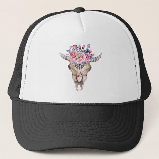 Multicolor Animal Skull Trucker Pet (Voorkant)