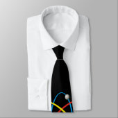 Multicolor Atom-symbool | Nerd Gift Stropdas (Gebonden)
