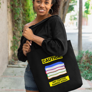 Multicolor Banned Books Draagtas
