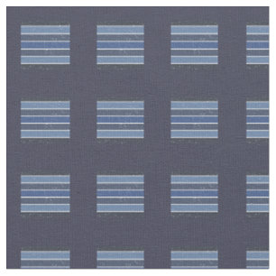 Multicolor Blue Stripe Stof