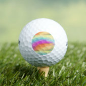 Multicolor Bright Golf Ball Golfballen (Insitu Shirt)