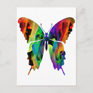 MULTICOLOR BUTTERFLES PRODUCTEN BRIEFKAART