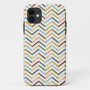 MultiColor Chevron iPhone 5/5S Hoesje