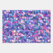 Multicolor Confetti Inpakpapier Vel (Voorkant)