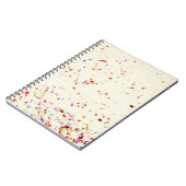 Multicolor Confetti Notitieboek (Linkerzijde)