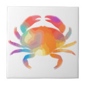 Multicolor Crab Tegeltje (Voorkant)