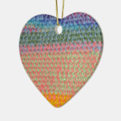 Multicolor Crochet Keramisch Ornament (Links)