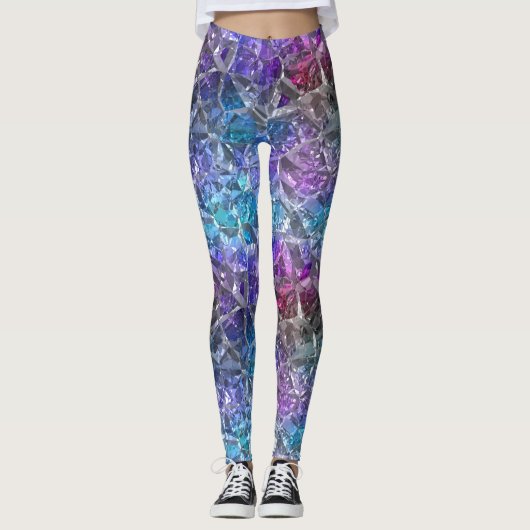 Multicolor Crystal Leggings (Voorkant)