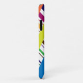 Multicolor Diagonal Lines iPhone / coque ipad (Dos/Droite)