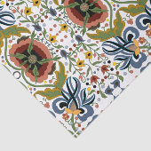 Multicolor Estlands folkpatroon Tissuepapier (Detail)