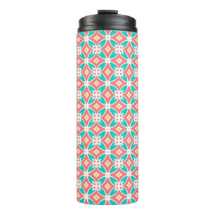 Multicolor Ethnic Patroon Thermosbeker
