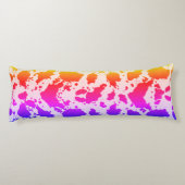 Multicolor Exotic Koe Print Body Pillow Lichaamskussen (Achterkant)