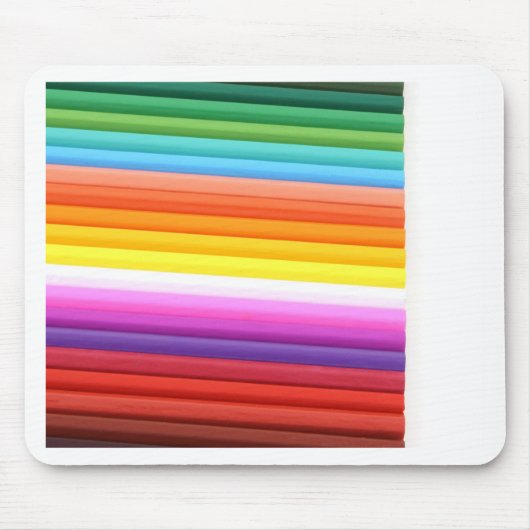 Multicolor Fabric Folds Abstract Muismat (Voorkant)