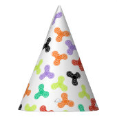 Multicolor Fidget Spinners Design Party Pet Feesthoedjes (Links)