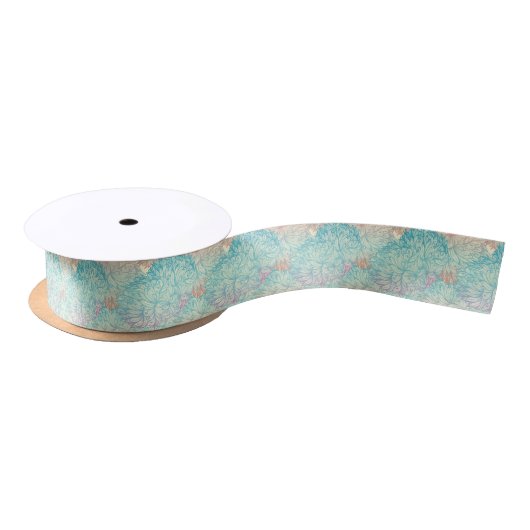 Multicolor Floral Doodle Patroon Lint (Spoel)