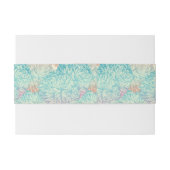 Multicolor Floral Doodle Patroon Uitnodigingen Wikkel (Achterkant Voorbeeld)