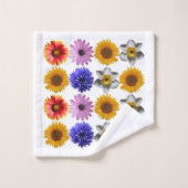 Multicolor floral joyeux (Gant de toilette)