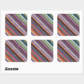 Multicolor Gamer Video Game Cat Pattern Sticker (Feuille)