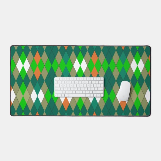 Multicolor geometric pattern rhombuses minimalism (Clavier et souris)
