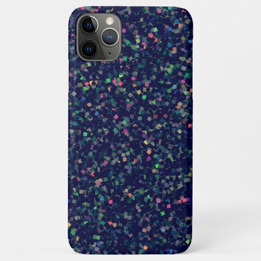 Multicolor Glitter Confetti Case-Mate iPhone Case (Achterkant)