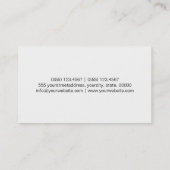 Multicolor Glitter Lips Stijlvolle Makeup Artist # Visitekaartje (Achterkant)