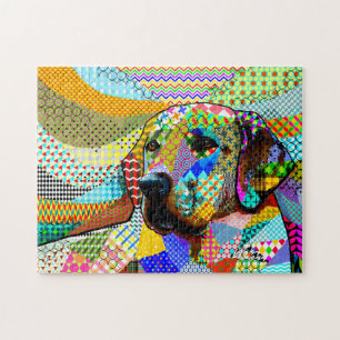 Multicolor Golden Retriever Dog 165 patronen Legpuzzel