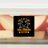 Multicolor Halloween Square Sticker (Aangebracht)