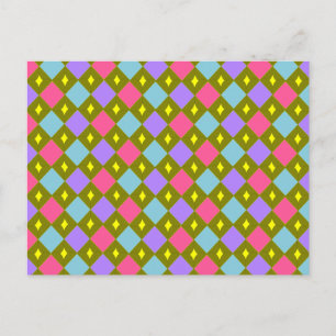 Multicolor Honeycomb Creëer uw eigen Briefkaart