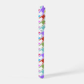 Multicolor Houndstooth+Motif blanc (Côté droit)