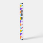 Multicolor Houndstooth+Motif blanc (Côté gauche)