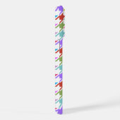 Multicolor Houndstooth+Motif blanc (Côté droit)