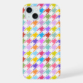 Multicolor Houndstooth+Motif blanc (Verso)