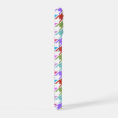 Multicolor Houndstooth+Motif blanc (Côté droit)