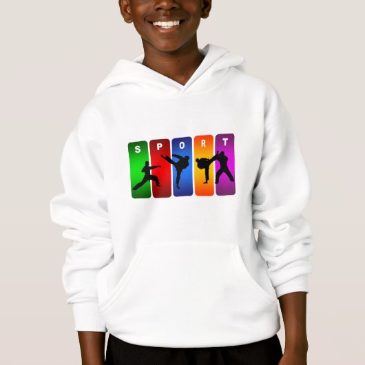 Multicolor Karate Emblem (Voorkant)
