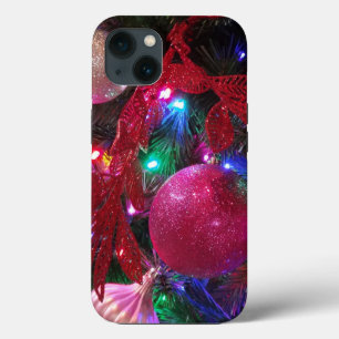 Multicolor kerstboom kleurige feestdag iPhone 13 hoesje