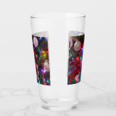 Multicolor kerstboom kleurige feestdag glas (Links)