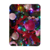 Multicolor kerstboom kleurige feestdag magneet (Verticaal)