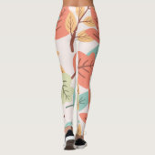 Multicolor Leaves Leggings (Achterkant)