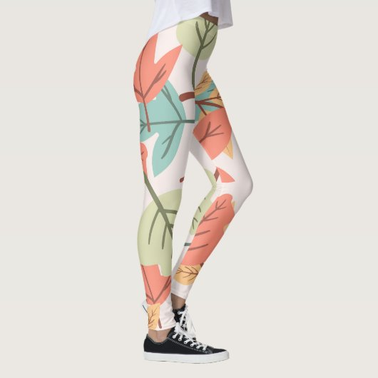 Multicolor Leaves Leggings (Rechts)