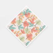 Multicolor Leaves Paper Servet (Hoek)