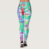 Multicolor-Leggings Leggings (Achterkant)