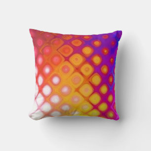 Multicolor lumineux Abstrait - Coussin