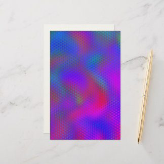 Multicolor Madness Stationary Briefpapier
