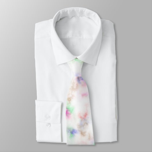 Multicolor Marble Pattern Stropdas (Gebonden)